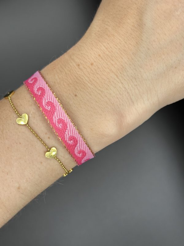 CADI Armband Festival Waves Pink und rosa