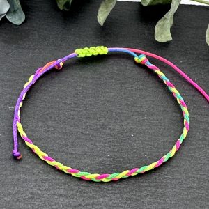 CADI Armband Nylon Neonfarben, handgemacht in Klagenfurt