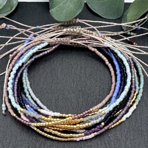 Bunte Miyuki Armbänder